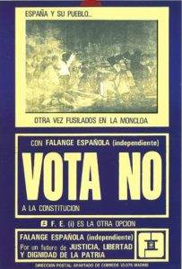 El referéndum de la Constitución Española de 1978 Mapa de la memoria